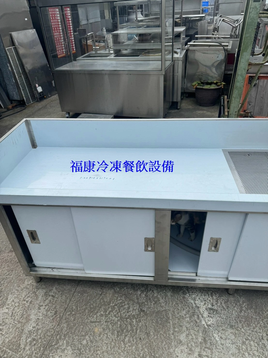 不銹鋼訂製款飲料吧台