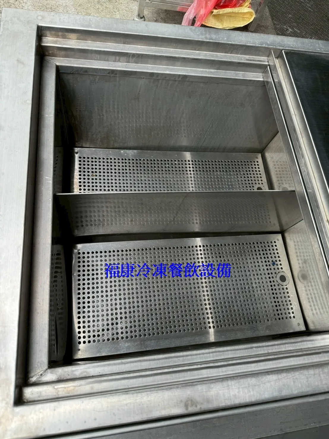不銹鋼#304厚料手工訂製品儲冰槽/放調酒置物架