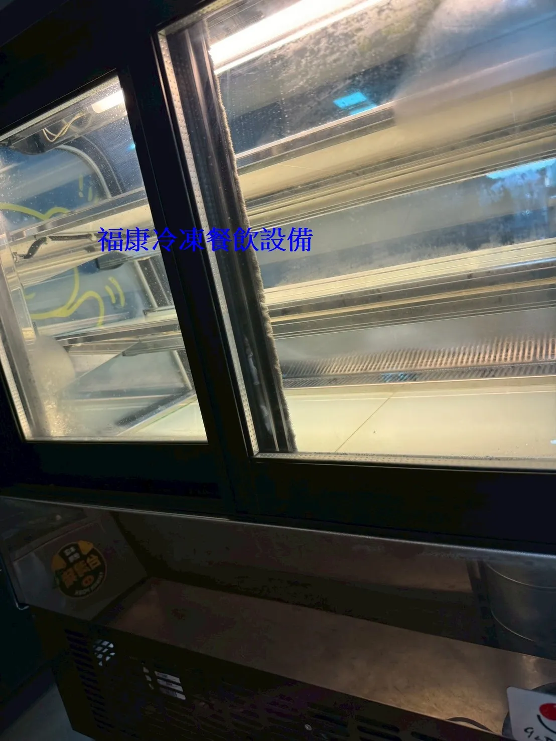 營業用TA-501-1 三層弧形玻璃桌上型蛋糕櫃