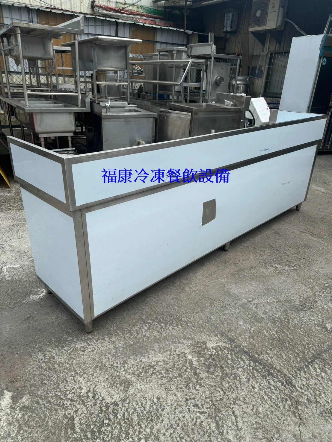 不銹鋼訂製款飲料吧台