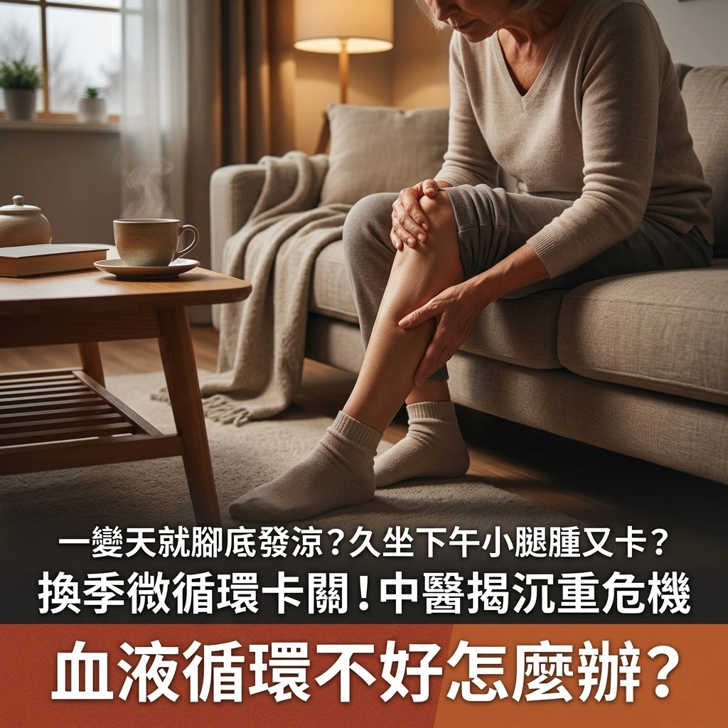血液循環不好怎麼辦？手腳冰冷吃什麼改善？丹參山楂與黃芪功效解析，熟齡日常草本循環保養指南｜福康先生
