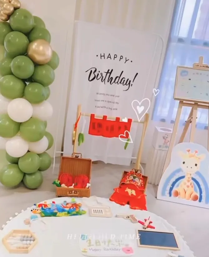 抓周就是寶寶的第一場小派對！