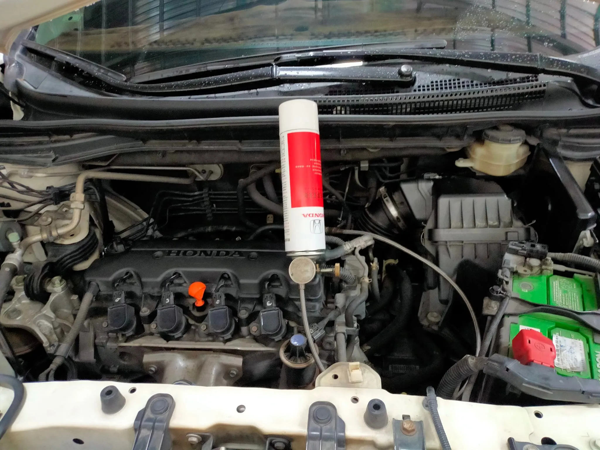 感謝張董信任來廠指定ER530機油保養愛車，清洗噴油嘴！