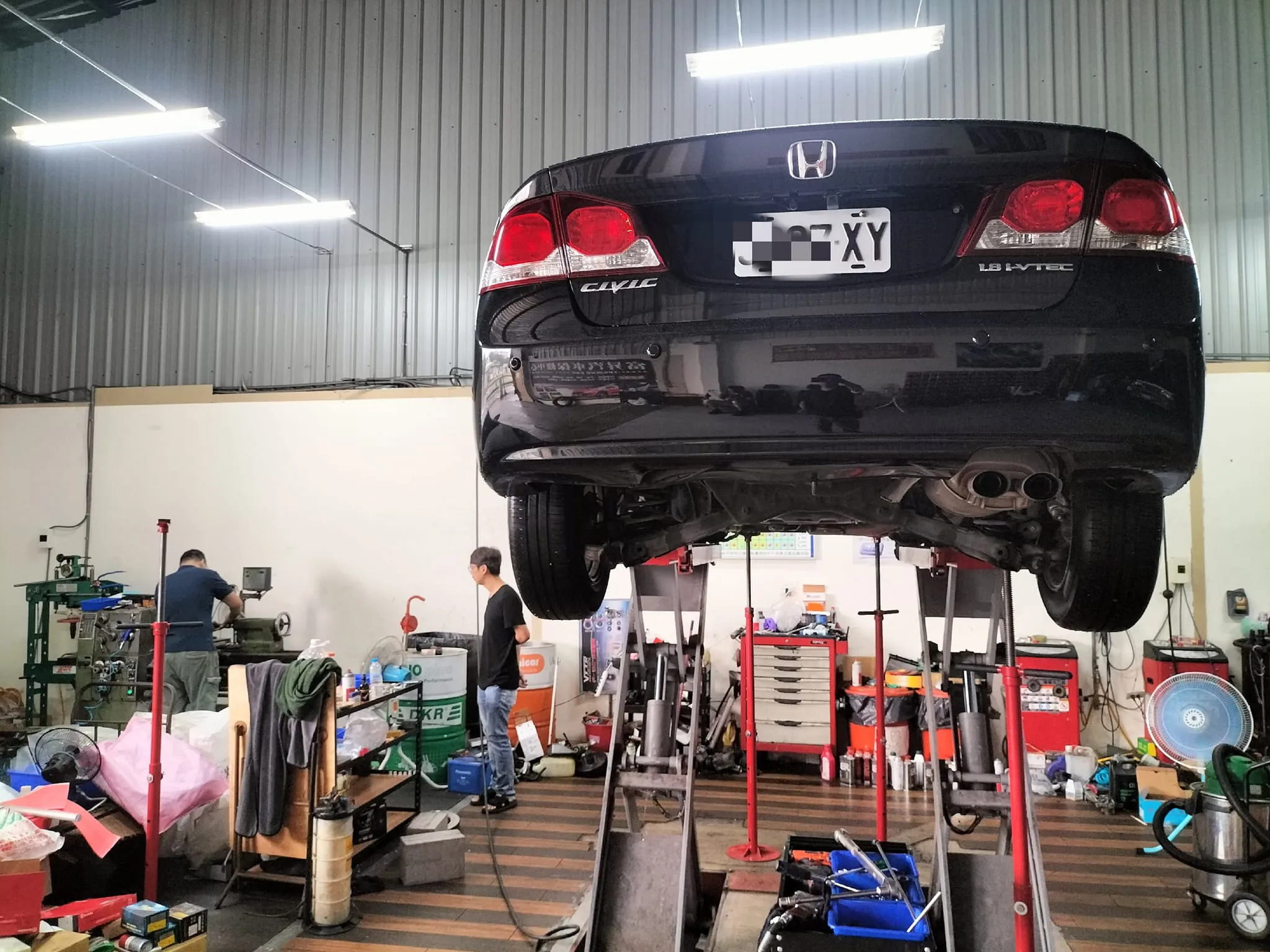 感謝各位北中南的顧客貴賓大雨中指定來#富昇副車架製作所安裝襯套