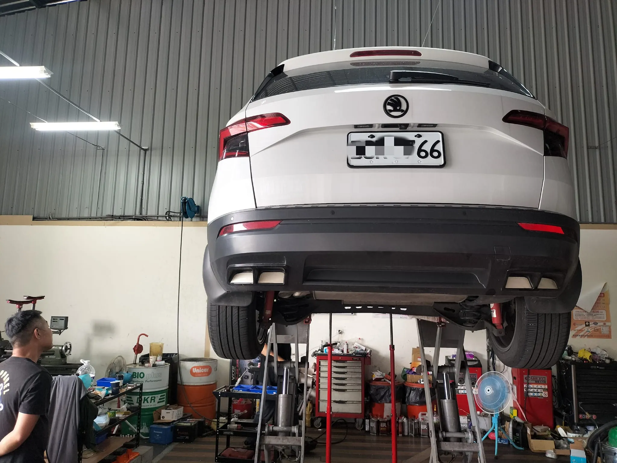感謝顧客貴賓指定 #富昇副車架製造所 安裝副車架襯套，改善車輛行駛搖晃感，增加路感行駛穩定性，改善乘客暈車感！