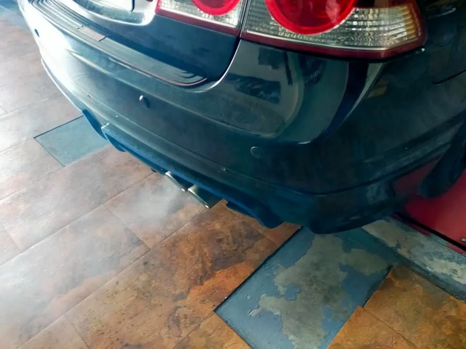 感謝好友盧董信任來廠處理車子抖動，更換全車引擎支撐墊，清洗積碳！