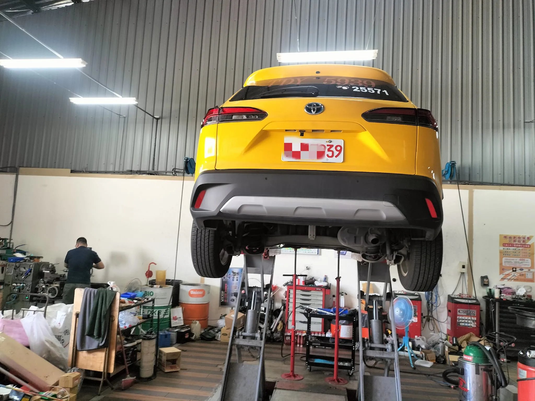 感謝客戶指定富昇副車架製造所 安裝襯套