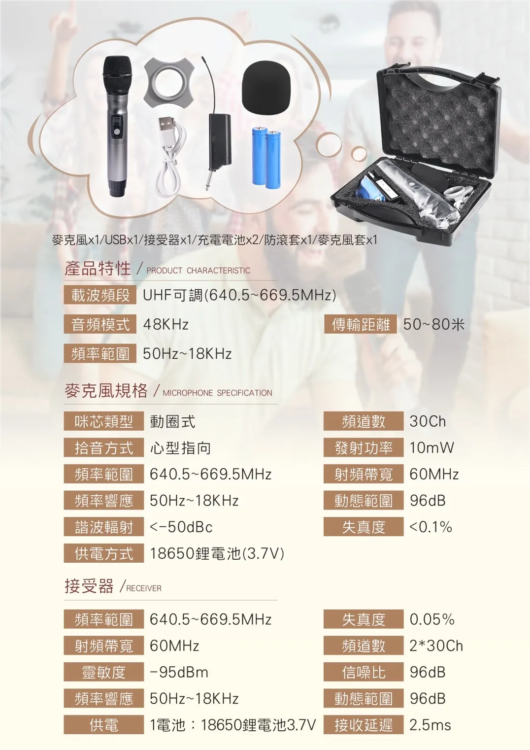 Stander 攜帶型無線麥克風