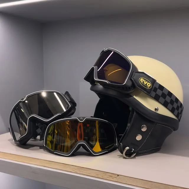 Chief Shorty 後頸牛皮復古半罩【竹北全罩式安全帽專賣】【新竹Chief安全帽】