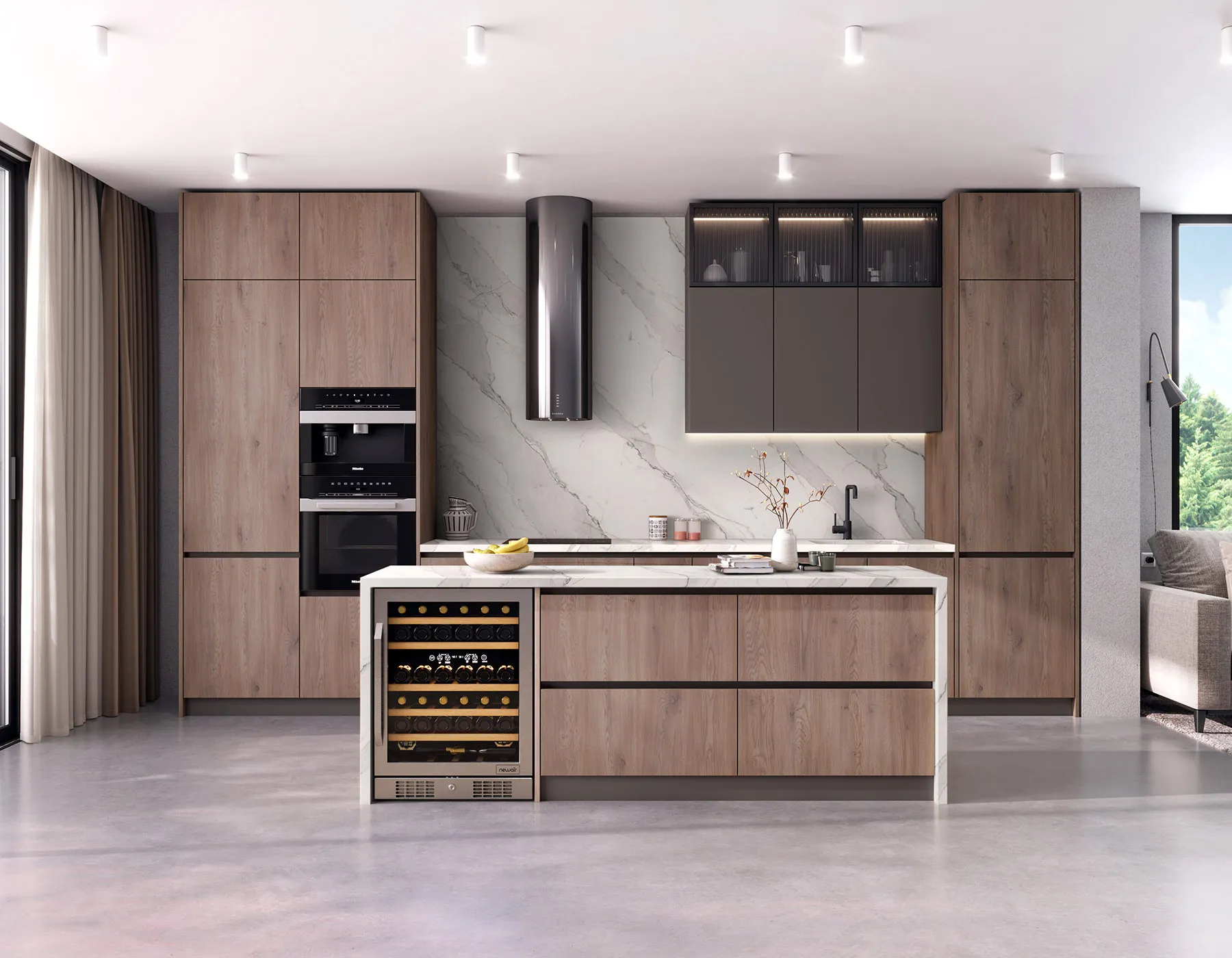 K2739 Cannolo Cremona Oak