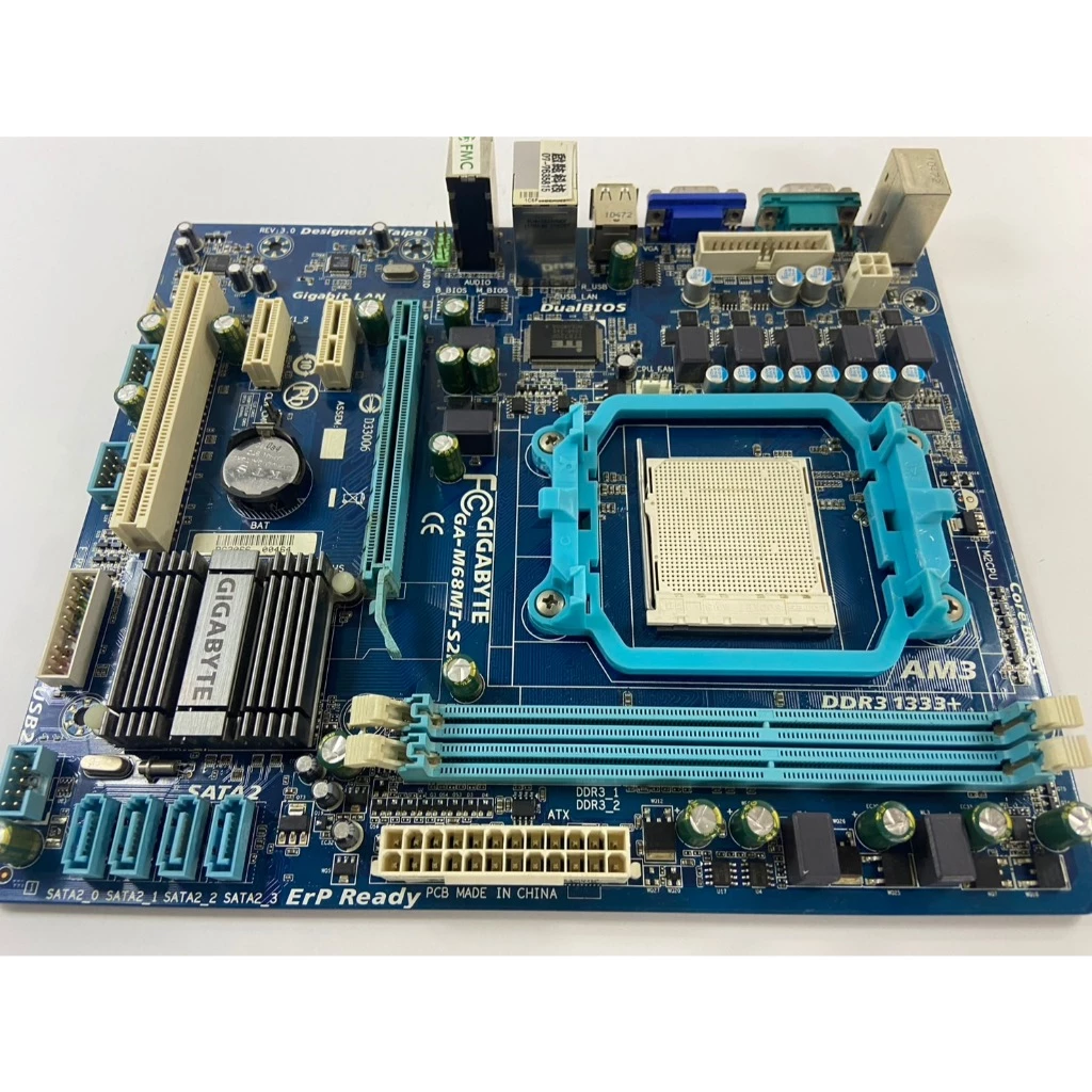 技嘉 M68MT-S2P AM3 主機板