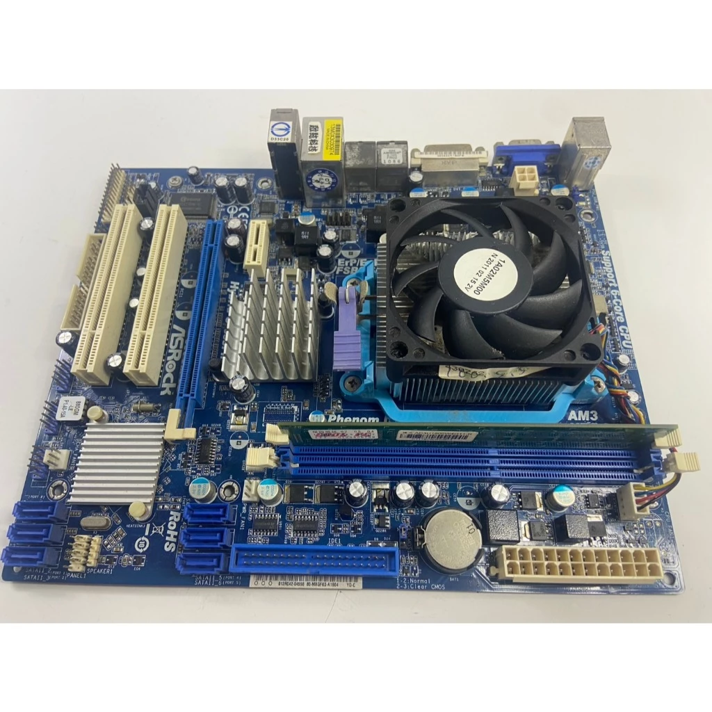 華擎 880GM-LE AM3 主板+X2 250 CPU + D3 4G