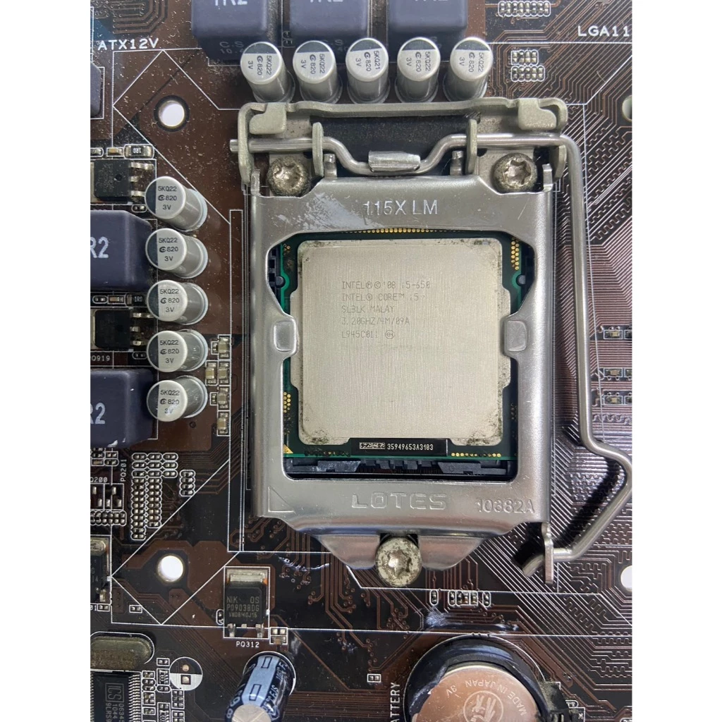ASUS 華碩 P7H55-M LE 主板 + i5-650 CPU