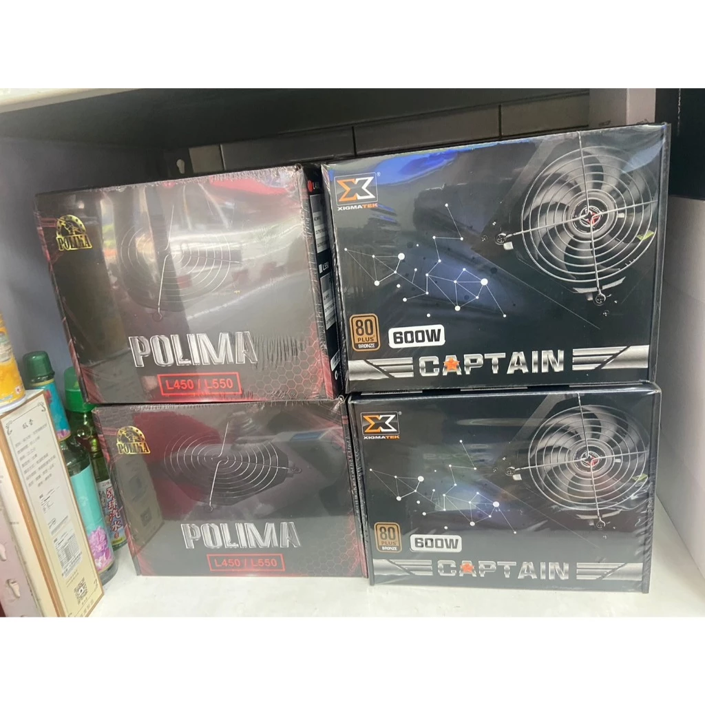 XIGMATEK 富鈞科技 Captain 600W 80+銅牌 電源供應器