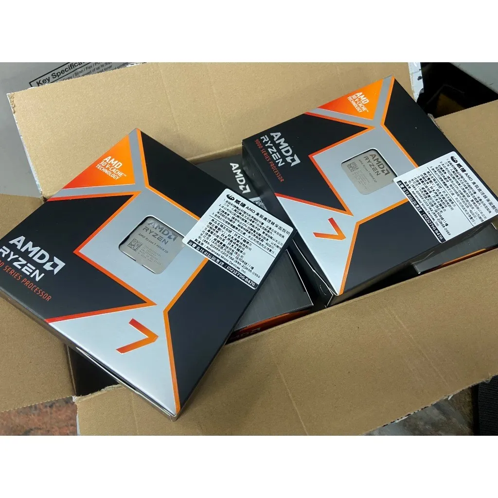 AMD Ryzen 7 9800X3D AM5 八核 十六線 處理器