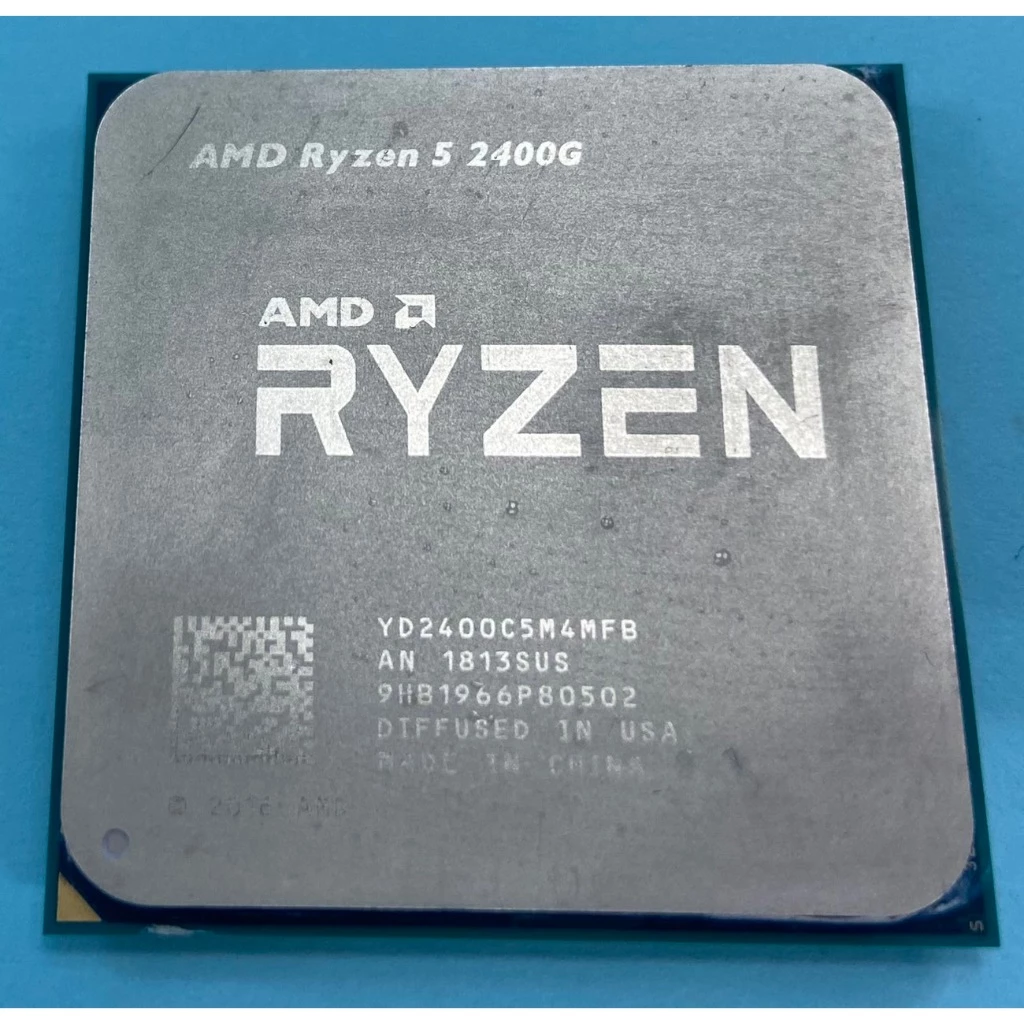 AMD Ryzen 5 2400 AM4 四核 八緒 CPU