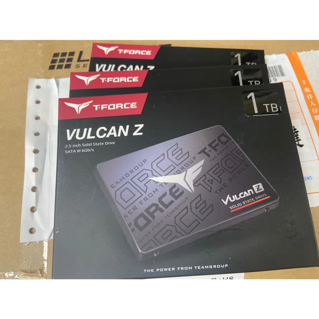 TEAM 十銓 VULCAN Z 火神Z 1TB SATA III SSD 固態硬碟