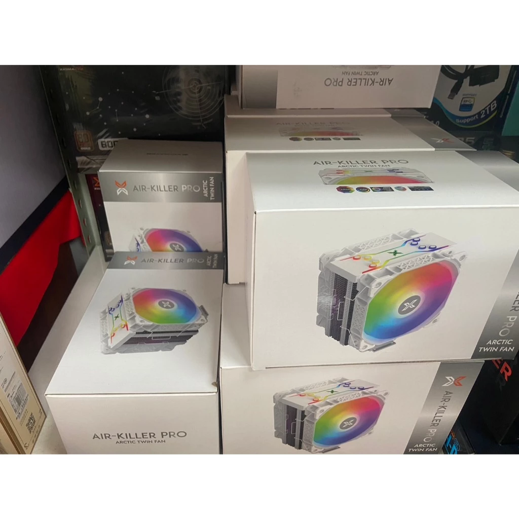 XIGMATEK 富鈞科技 AIR-KILLER PRO Arctic ARGB CPU (白) 散熱器