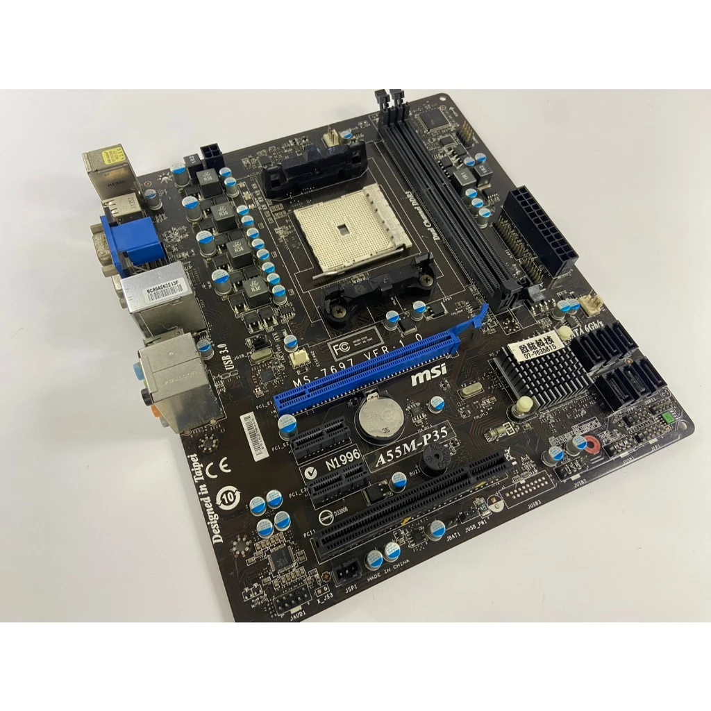 MSI 微星 A55M-P35 FM1 主機板