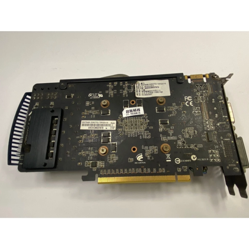  ASUS 華碩 ENGTX460 DIRECTCU 2DI 1GD5 顯示卡