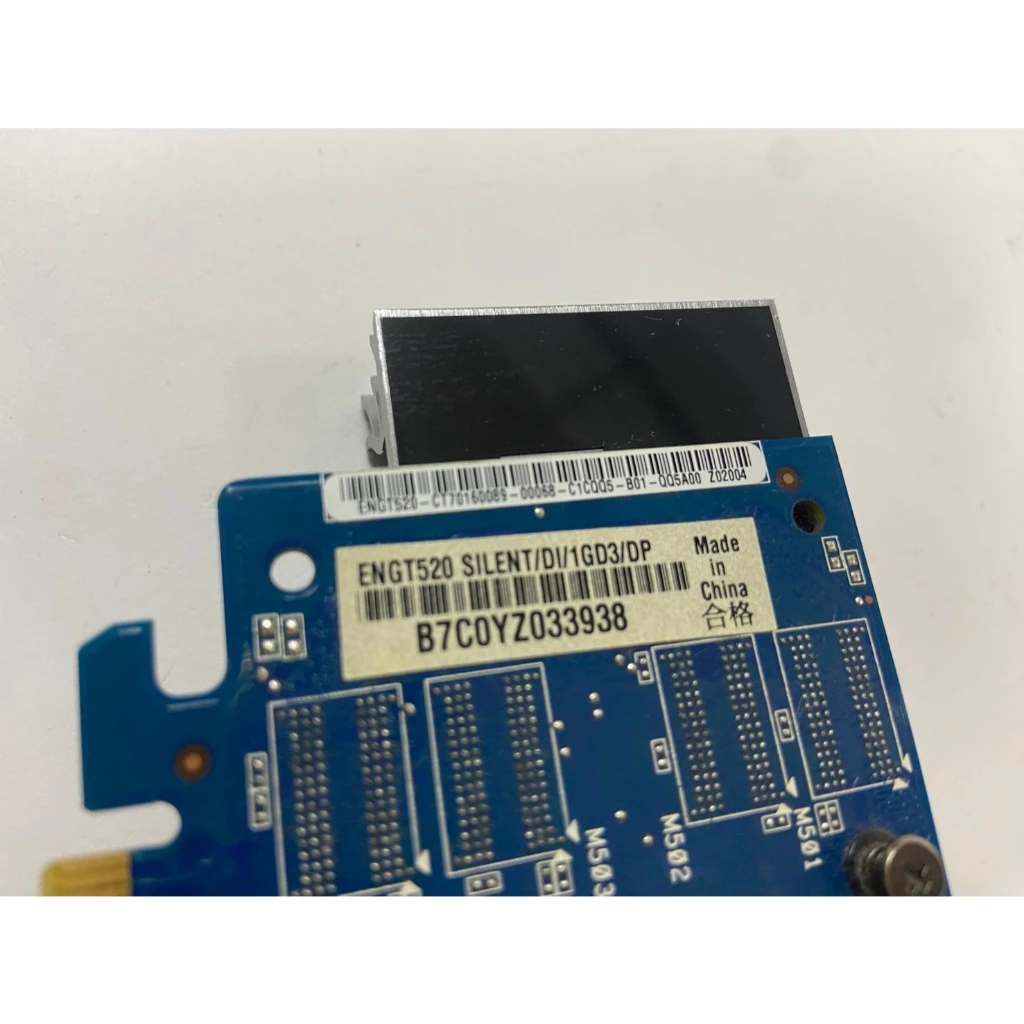 華碩 ENGT520 SILENT/DI/1GD3(LP) 顯示卡