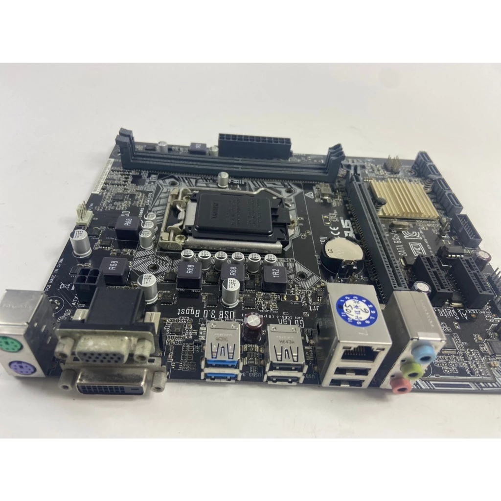 華碩 H110M-K 1151 腳位 支援 intel 6 7代 CPU
