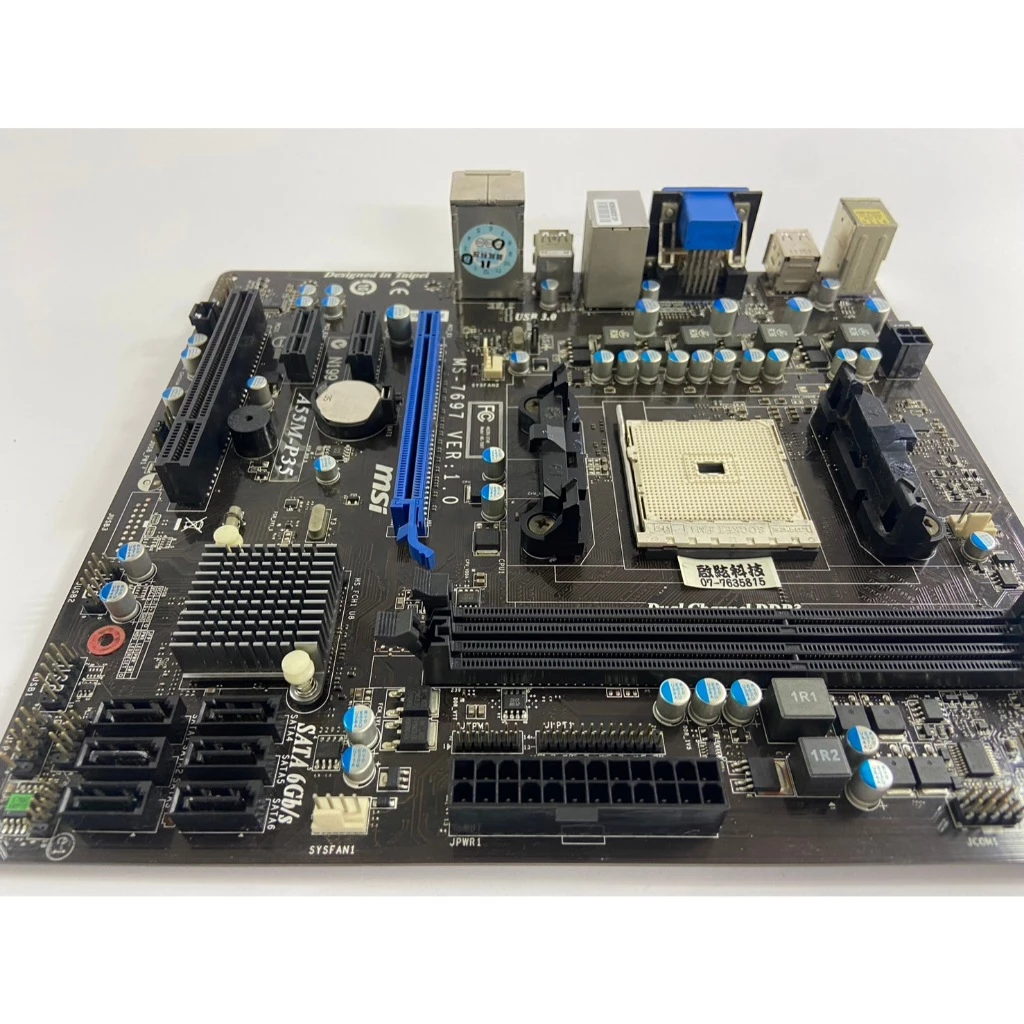 MSI 微星 A55M-P35 FM1 主機板