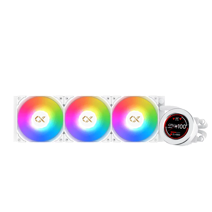 富鈞科技 Frozr-O II ArctL 360 一體式水冷 散熱器 (白)