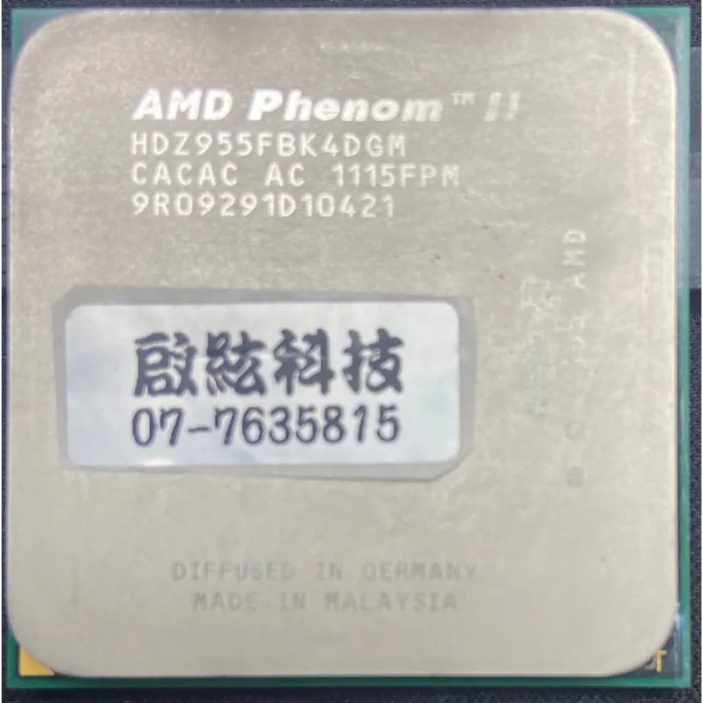 AMD Phenom II X4 955 黑盒版 AM3 CPU