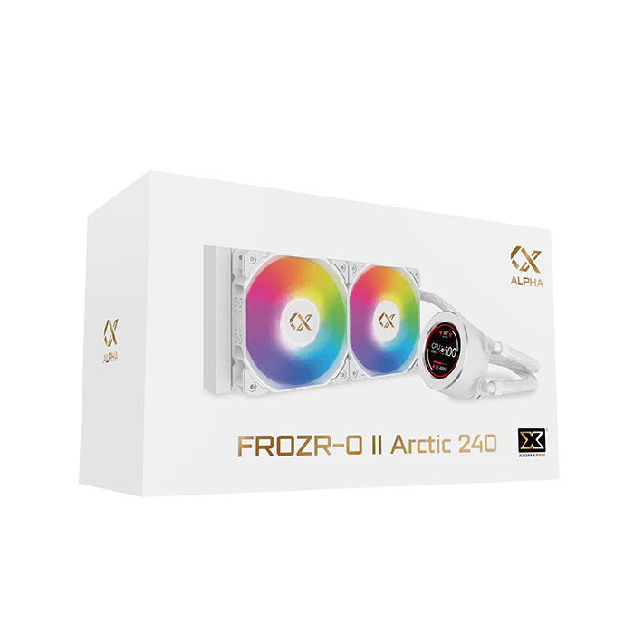 富鈞科技 Frozr-O II Arctic 240 一體式水冷 散熱器