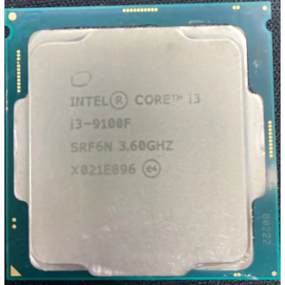 intel i3-9100F 九代 1151腳位 CPU