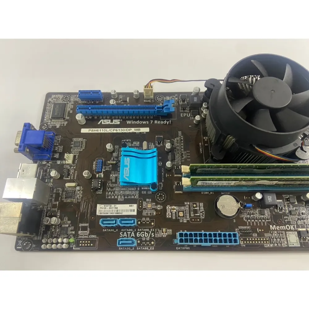 ASUS 華碩 CP6230 P8H6110L 主機板+G460 CPU+D3 4G