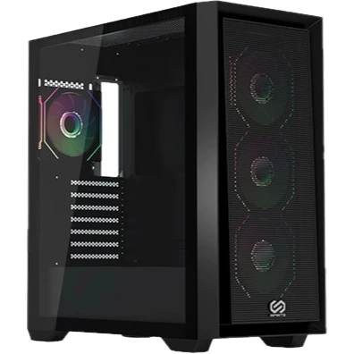 松聖 APEX AC05 ARGB ATX 黑/白色 機殼