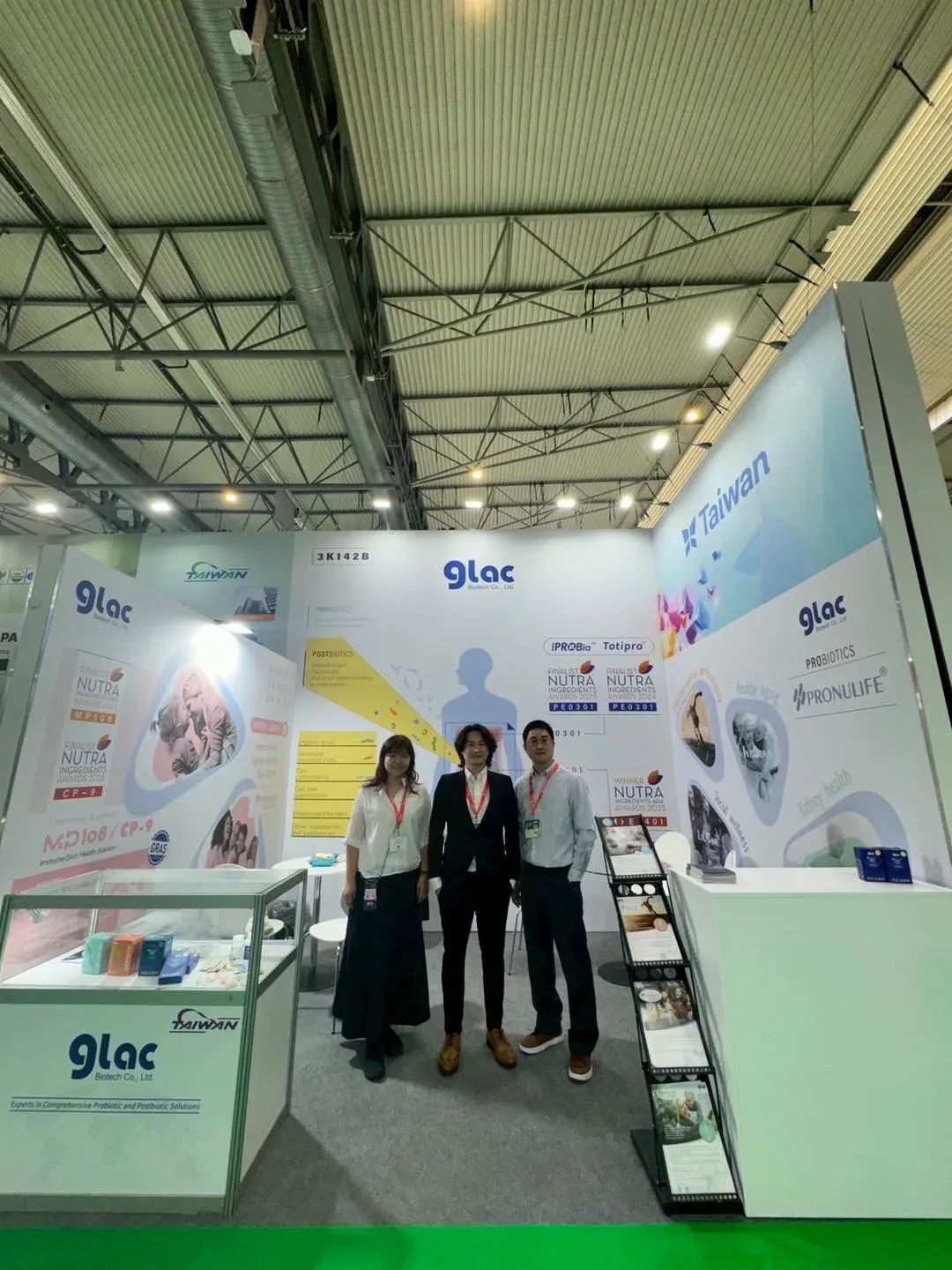 Glac Biotech Showcases at Vitafoods Europe 2025