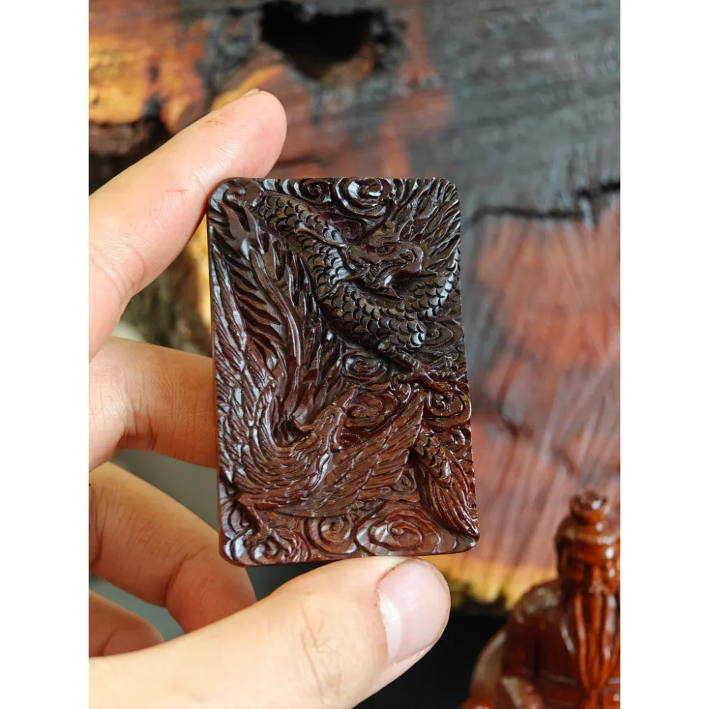 雷擊棗木龍鳳牌