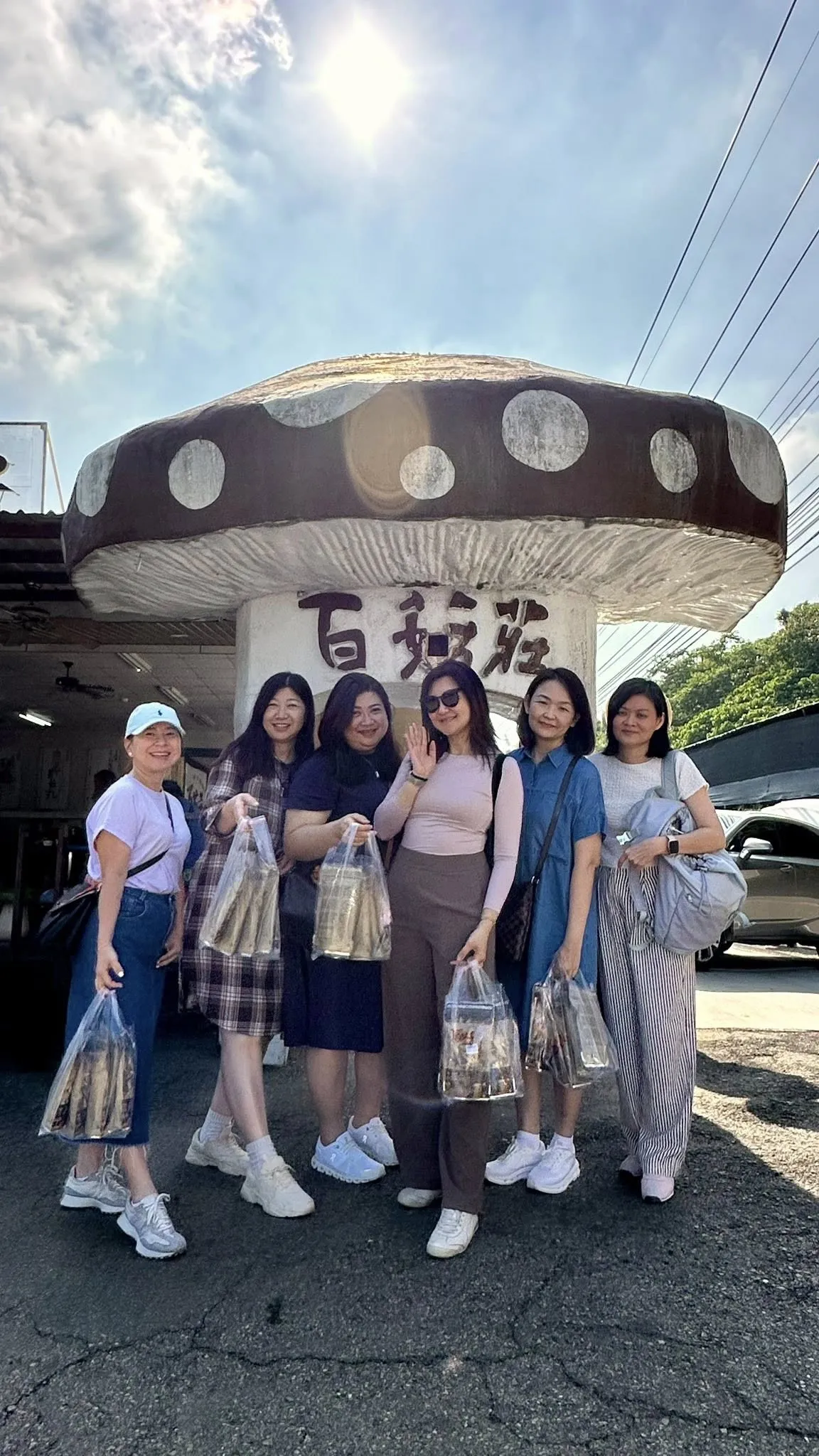 這次迎來來自馬來西亞的朱小姐6位美女