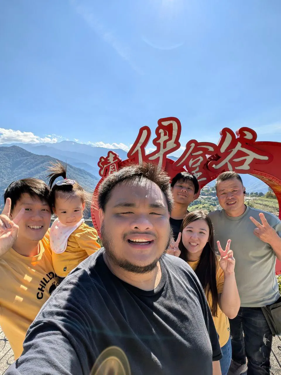 這趟陪同來自新加坡的楊先生、太太、女兒