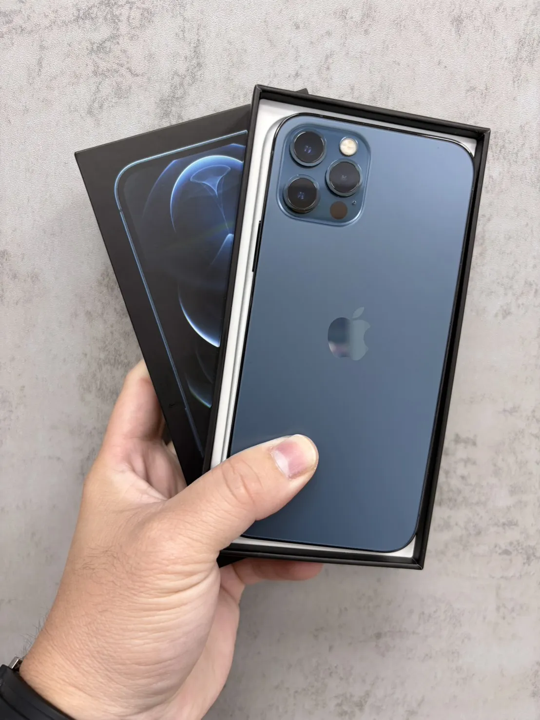 12 Pro 128G 藍 原廠電池 91 %