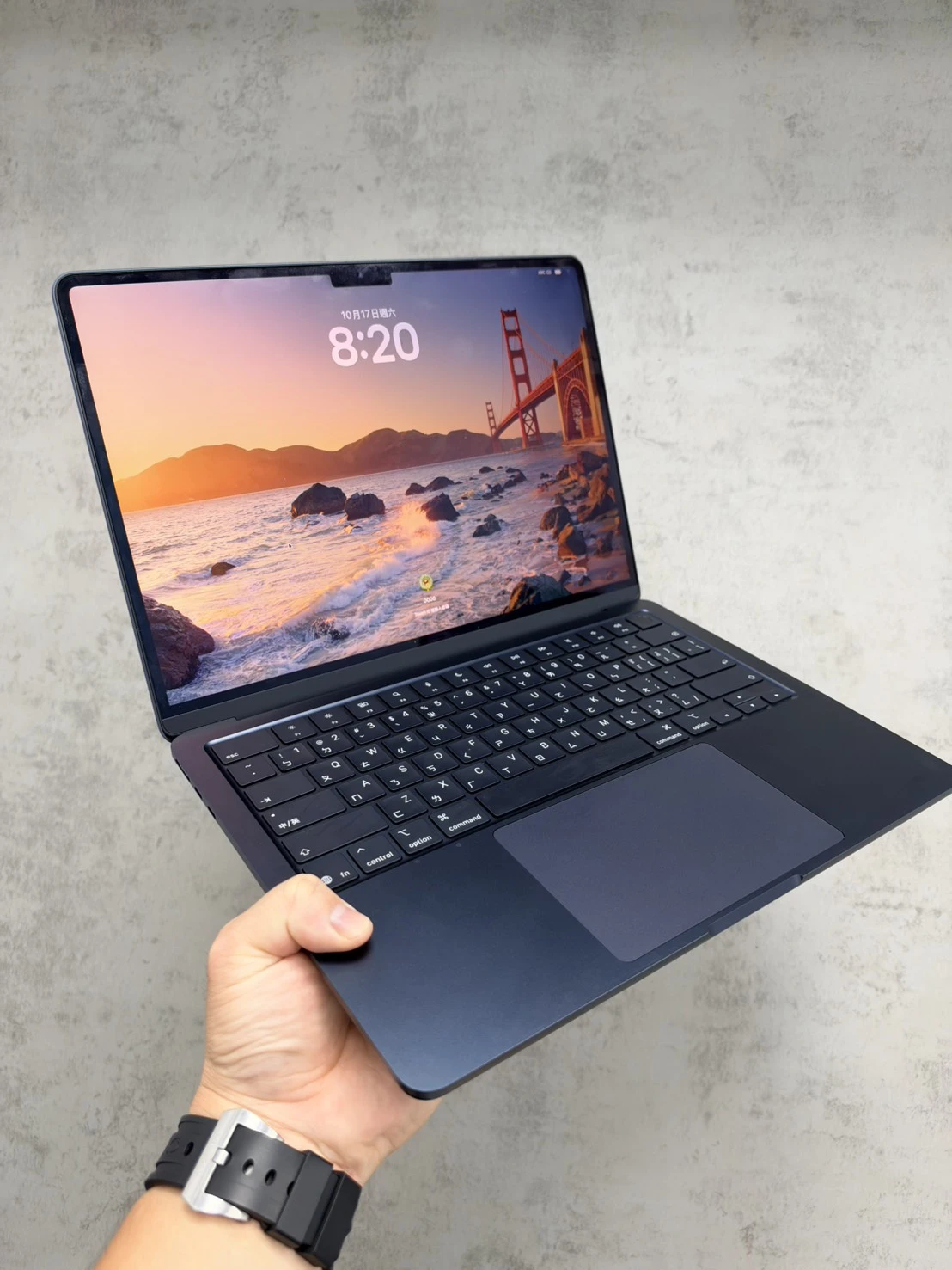 MacBook Air M4 16G/256G 藍+送全新蘋果滑鼠 電池100%