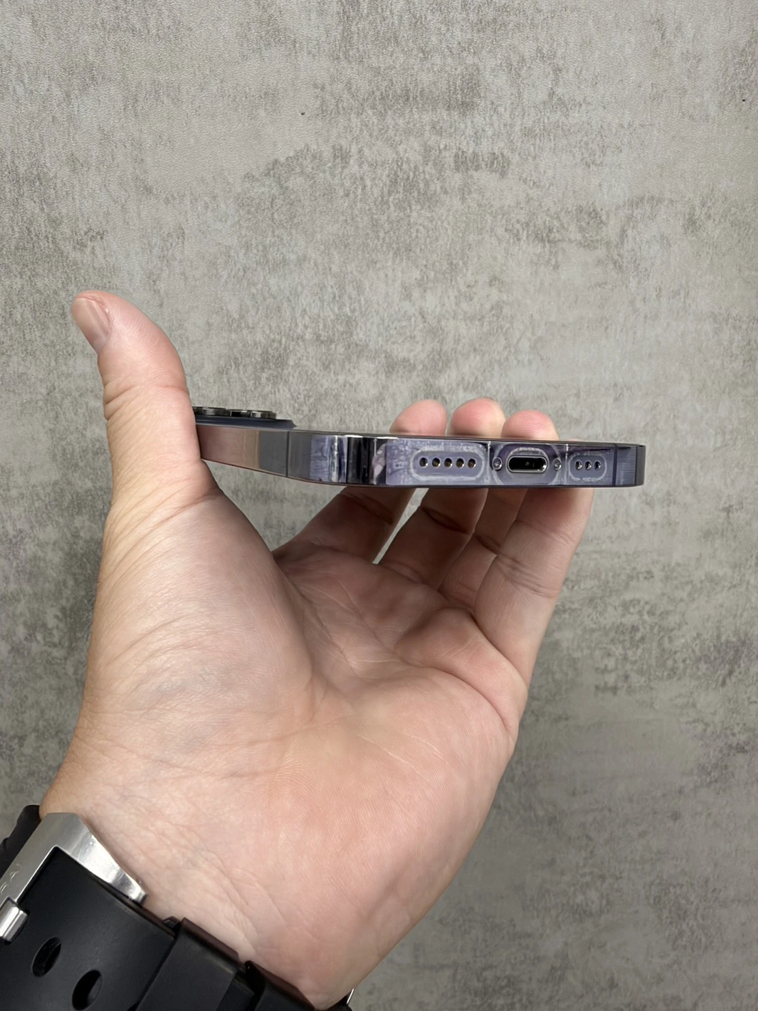14 Pro 128G 紫 電池 77 % #81
