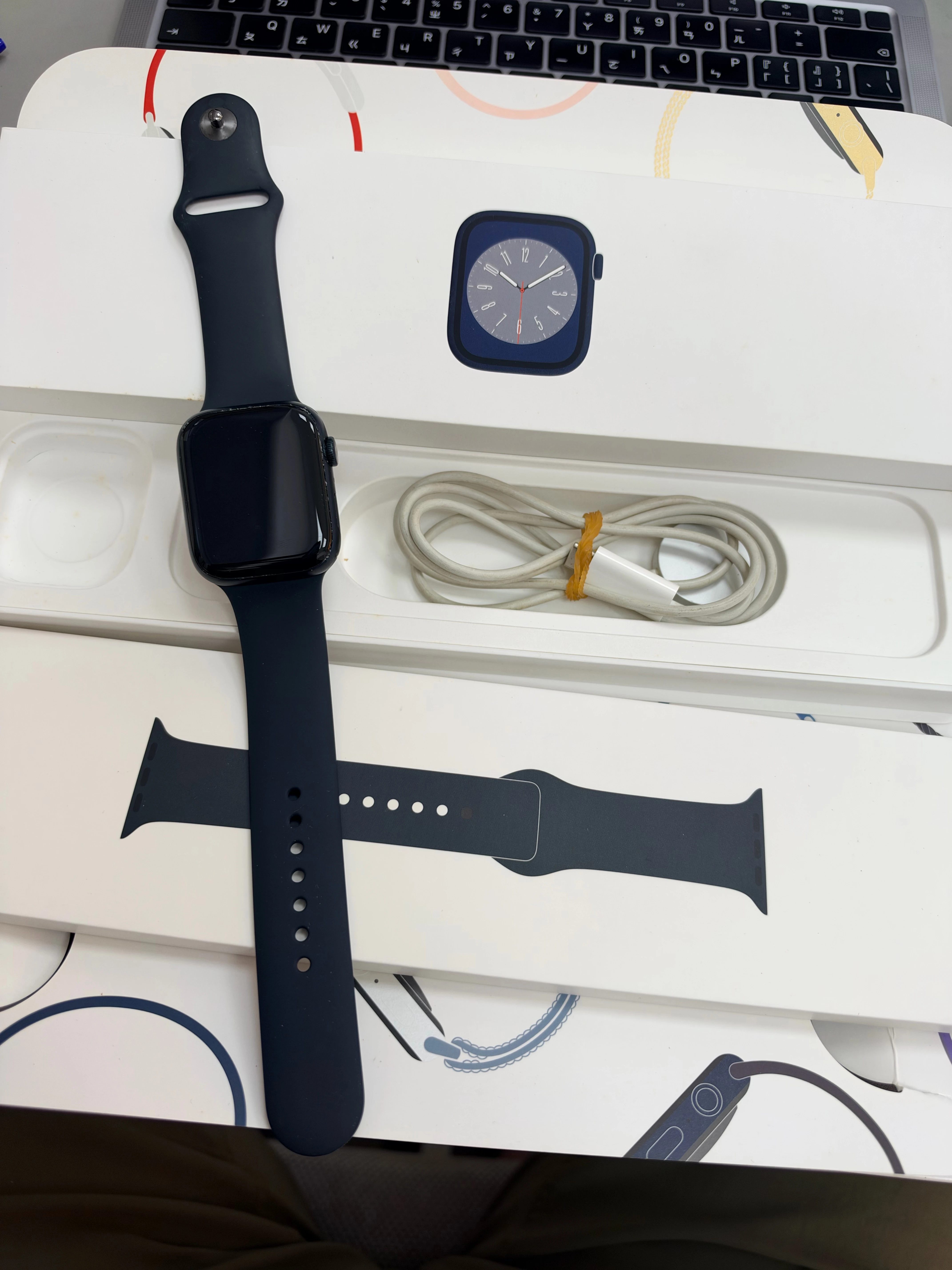 Apple Watch S8 45MM GPS 電池95% #H9