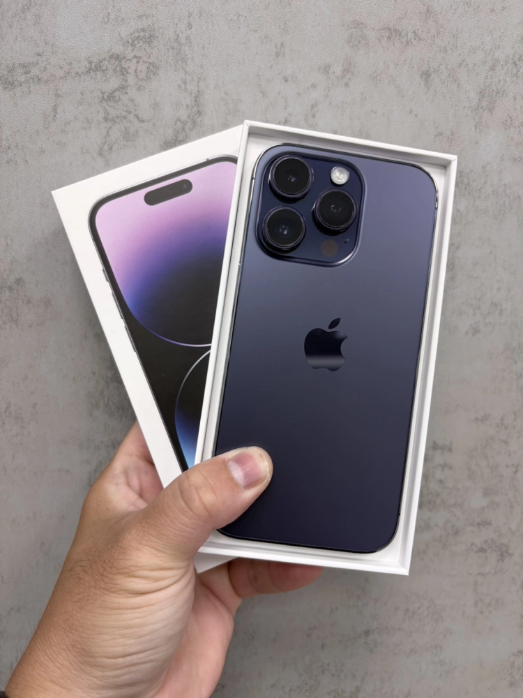 14 Pro 128G 紫 副廠電池100%