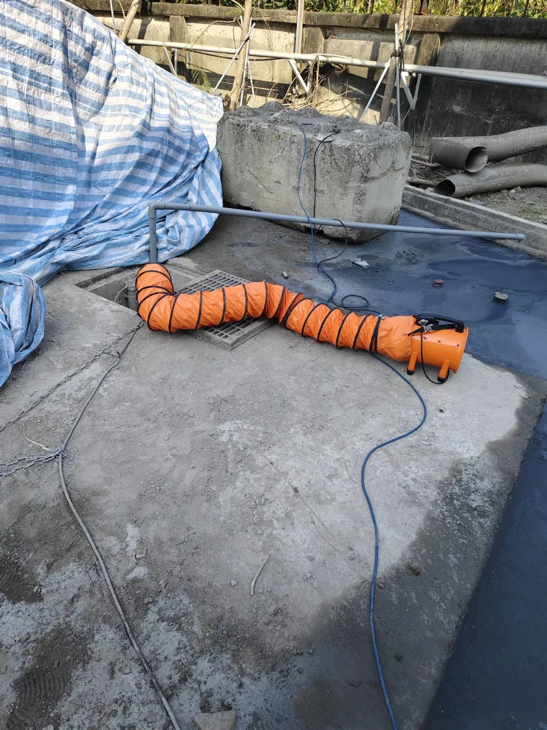 污水槽陰井污泥清除工程