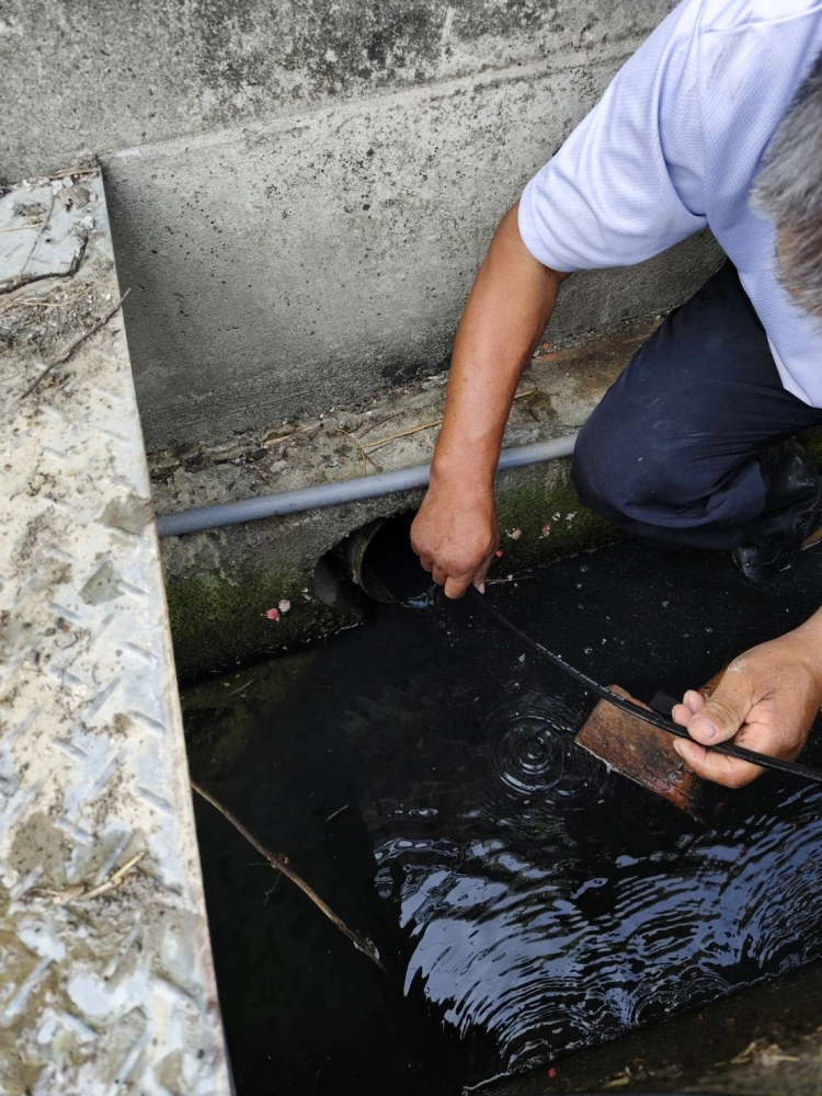 後壁區水刀通管