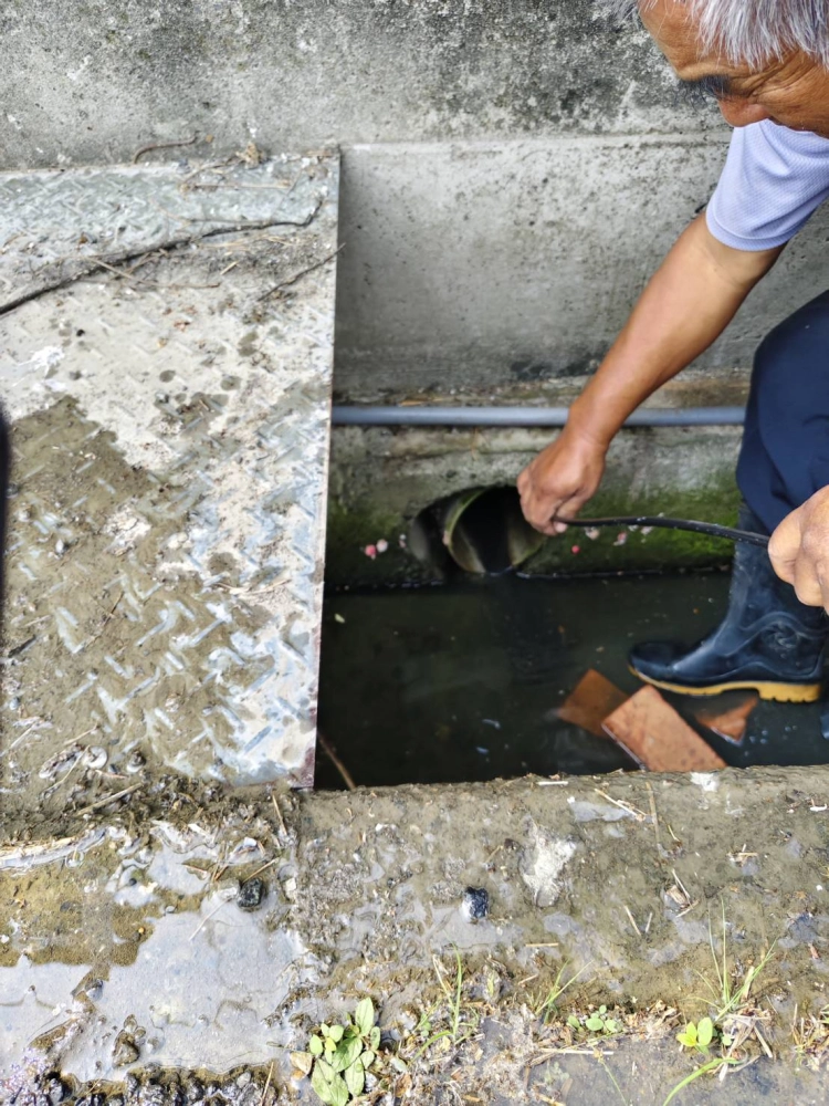 後壁區水刀通管