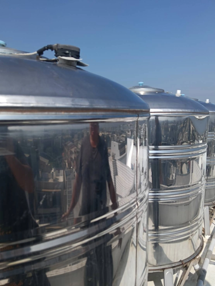 仁德區大樓清洗水塔