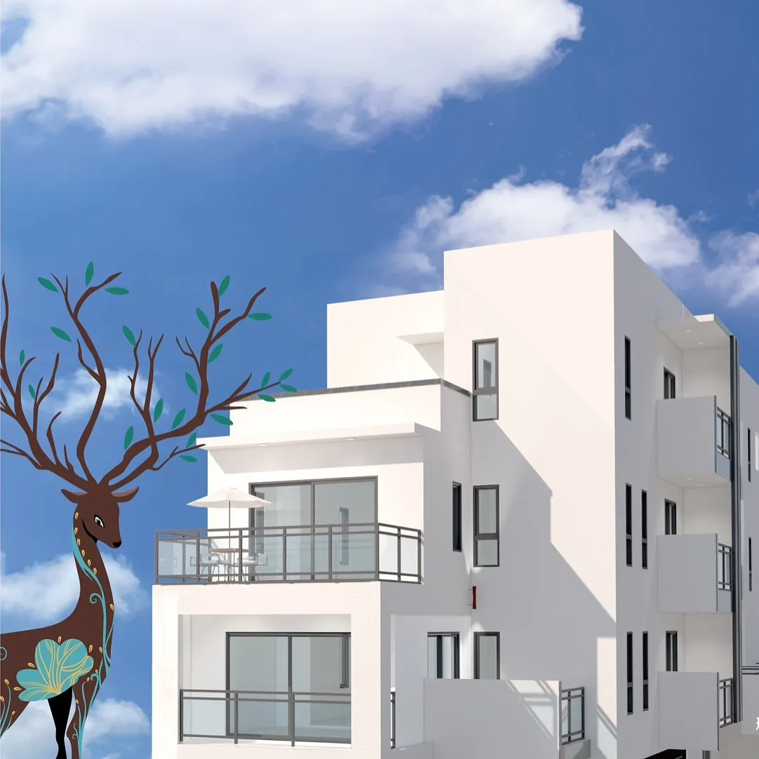 北歐室內陽光灑落的角落