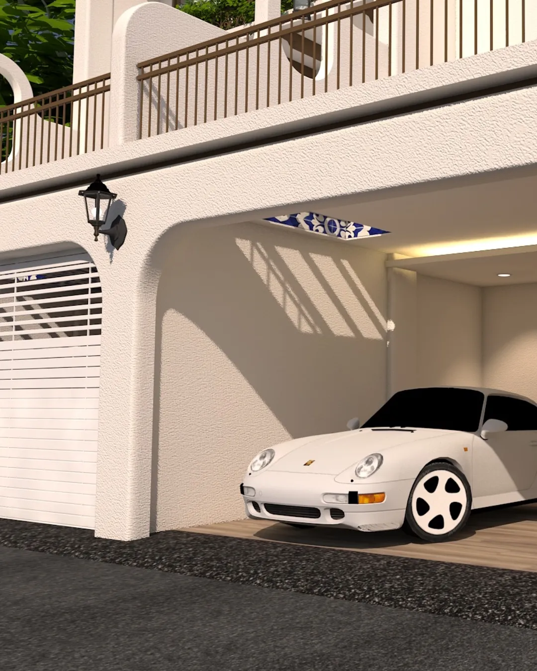 倉和建築模型示意圖