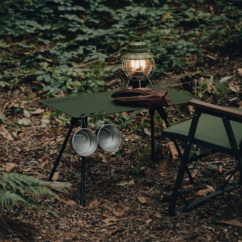 CARGO 工業風折疊桌 軍綠/沙色/黑色 【綠色工場】含收納袋 摺疊桌 鋁合金桌 收納桌 露營桌 輕量桌 軍風露營