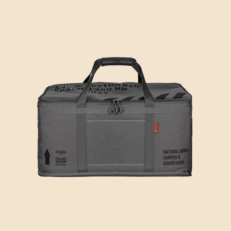 CARGO 工業風裝備收納袋52L 【綠色工場】裝備袋 行李袋 收納箱 行李袋 手提袋 露營收納 黑色/軍綠/沙色/灰色